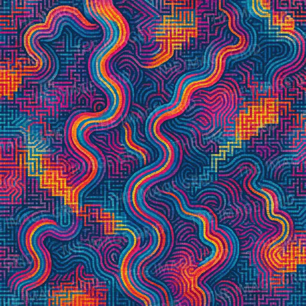 Pixel Vortex Symphony